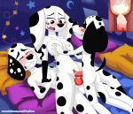  101_dalmatian_street 101_dalmatians anthro anthro_on_anthro anthro_penetrated anthro_penetrating anthro_penetrating_anthro balls big_breasts black_body black_fur blush bodily_fluids breasts brother brother_and_sister butt canid canine canis cum cum_in_pussy cum_in_uterus cum_inside dalmatian dawkins_(101_dalmatians) disney dolly_(101_dalmatians) domestic_dog double_penetration double_vaginal dylan_(101_dalmatians) female fur genital_fluids group group_sex hi_res incest internal male male/female mammal multicolored_body multicolored_fur nude penetration penis playzone pussy sex sibling sister spots threesome two_tone_body two_tone_fur uterus vaginal vaginal_penetration white_body white_fur 