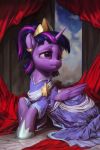  2019 aged_up assasinmonkey clothed clothed_feral clothing digital_media_(artwork) equid eyelashes female feral friendship_is_magic hi_res horn mammal my_little_pony purple_eyes solo twilight_sparkle_(mlp) winged_unicorn wings 