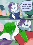  2koma absurd_res anon anus balls bestiality comic dialogue eow equid female feral friendship_is_magic hi_res horn human internal looking_pleasured male male/female mammal mature_female my_little_pony penetration penis perineum puffy_anus pussy rarity_(mlp) unicorn vaginal vaginal_penetration 