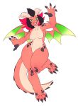  absurd_res anthro breasts dragon female hi_res orangekissess wide_hips 