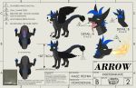  2019 absurd_res anus arrow_(scuzzyfox) black_body black_scales bodily_fluids breath_powers crest cum dragon erection feathers feral fire fire_breathing genital_fluids green_eyes grey_body grey_scales hi_res hot_cum knot male model_sheet nude open_mouth pawpads quadruped scales scalie scuzzyfox sharp_teeth simple_background slit spines spreading steam teeth tongue western_dragon wings 