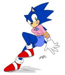 alpha_channel breasts clothed clothing crossgender eyelashes female footwear fully_clothed gloves green_eyes handwear lipstick makeup shoes signature simple_background solo somewhatsketchy sonic_(series) sonic_the_hedgehog transparent_background 