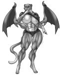  abs absurd_res anthro b9tribeca big_breasts breasts clothed clothing clothing_lift felid feline female growth hi_res hybrid mammal membrane_(anatomy) membranous_wings muscular muscular_female nipple_outline shirt shirt_lift topwear wings 