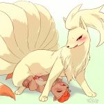  1:1 animal_genitalia animal_penis animal_pussy blush bodily_fluids canine_penis canine_pussy cotora duo female female_on_top feral feral_on_feral genital_fluids hi_res knot larger_female lying male male/female ninetales nintendo on_back on_top open_mouth penetration penis pok&eacute;mon pok&eacute;mon_(species) pussy pussy_juice saliva sex size_difference tears tongue vaginal vaginal_penetration video_games vulpix 
