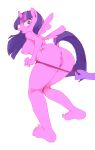  anthro anthrofied anus breasts butt cutie_mark disembodied_hand duo equid exposed female female_focus friendship_is_magic hi_res horn looking_at_viewer mammal ms_paint my_little_pony nipples pussy solo_focus surprise twilight_sparkle_(mlp) winged_unicorn wings yev-san 