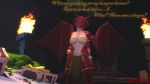  3d_(artwork) anthro bikini breasts clothing digital_media_(artwork) dragon dungeon female garry&#039;s_mod loincloth lordzbacon red_dragon solo swimwear text treasure upset 