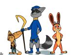  2019 4:3 anthro barefoot bottomless brown_eyes buckteeth canid canine chest_tuft clank claws clothed clothing cosplay costume daxter disney featureless_crotch fennec finnick flat_chested fox front_view frown fur green_eyes grey_body grey_fur grin group hand_behind_back hi_res holding_object jak_and_daxter judy_hopps lagomorph leporid looking_at_viewer mammal multicolored_body multicolored_fur naughty_dog nick_wilde nude orange_body orange_fur purple_eyes rabbit ratchet ratchet_and_clank shadow simple_background size_difference sly_cooper sly_cooper_(series) smile sony_corporation sony_interactive_entertainment staff striped_body striped_fur stripes sucker_punch_productions tan_body tan_fur tangerine_(artist) teeth toe_claws toeless_(marking) toeless_legwear tuft two_tone_body two_tone_fur video_games white_background zootopia 