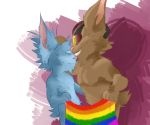  2019 covering duo league_of_legends lgbt_pride male male/male nude riot_games romantic_couple rumble video_games wilsondlmb yordle ziggs_(lol) 