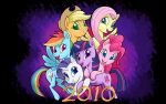  16:10 applejack_(mlp) earth_pony equid equine feral fluttershy_(mlp) friendship_is_magic group hi_res horn horse magnificent-arsehole mammal my_little_pony pinkie_pie_(mlp) pony pterippus rainbow_dash_(mlp) rarity_(mlp) twilight_sparkle_(mlp) unicorn wings 