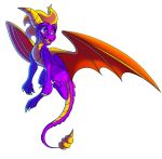  2019 absurd_res activision alpha_channel claws digital_media_(artwork) dragon feral hi_res horn male membrane_(anatomy) membranous_wings open_mouth plaguedogs123 scales scalie simple_background solo spines spyro spyro_the_dragon teeth tongue transparent_background video_games western_dragon wings 