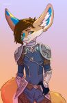 absurd_res anthro armor asheraart canid canine fennec fox hi_res invalid_tag mammal marine nintendo princess_zelda the_legend_of_zelda video_games zora 