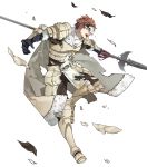  armor conrad_(fire_emblem) fire_emblem fire_emblem_echoes fire_emblem_heroes nintendo teita torn_clothes weapon 