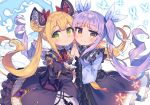  2girls crossover hikawa_kyoka luna_(shadowverse) princess_connect! shadowverse tagme_(artist) 