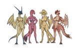  anon_bardos breasts capcom diablos_(disambiguation) fanged_wyvern flying_wyvern gynomorph hi_res intersex legiana monster_hunter odogaron rath_wyvern rathalos scalie video_games 