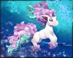  2019 ambiguous_gender digital_media_(artwork) equid equine feral galarian_ponyta hair hi_res hooves horn mammal nintendo pok&eacute;mon pok&eacute;mon_(species) regional_variant solo video_games viwrastupr 