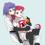  kojirou_(pokemon) musashi_(pokemon) pokemon pokemon_(anime) team team_rocket yoshiiiika 