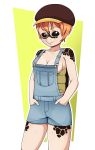  absurd_res animal_humanoid black_eyes breasts cleavage clothed clothing female freckles hair hat headgear headwear hi_res humanoid juliantheturtle orange_hair overalls piper_(juliantheturtle) reptile reptile_humanoid scalie scalie_humanoid shell solo turtle turtle_humanoid 