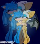  becky_the_hedgehog breasts eyes_closed female kissing lesbian nipples nude purity rouge_the_bat sega sonic_(series) sonic_team wings 