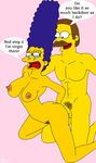  marge_simpson ned_flanders sino tagme the_simpsons 