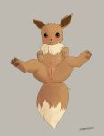  absurd_res butt eevee female hi_res invalid_tag nintendo nude pok&eacute;mon pok&eacute;mon_(species) presenting pussy smile solo_girl video_games young 