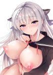  breasts ninoko nipples seifuku tagme 
