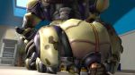  16:9 anal anus big_butt blizzard_entertainment butt facesitting forced hi_res huge_anus huge_butt human humiliation machine mammal omnic oral orisa_(overwatch) overwatch rear_view robot sex struggling tracer_(overwatch) video_games 