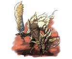  blood cosplay disembodied_head full_body greatsword guardian_ape guardian_ape_(cosplay) headless holding holding_head holding_sword holding_weapon monster_hunter no_humans rajang sd1988122 sekiro:_shadows_die_twice solo standing sword weapon 