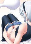  konpaku_youmu myon nori_tamago pantsu tagme thighhighs touhou undressing 