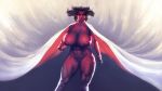  16:9 abs big_breasts blizzard_entertainment breasts demon diablo female hi_res horn horned_humanoid huge_breasts humanoid inverted_nipples kupocun lilith_(diablo) looking_at_viewer muscular muscular_female nipples not_furry nude pussy red_body red_skin solo video_games wide_hips 