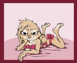  3_toes 4_fingers bad_guy_cafe disney fan_character female fingers gift lagomorph leporid mammal nadine_hasina_(anheledir) nude paws pink_nose purple_eyes rabbit smile smirk solo tan_body toes ziegelzeig zootopia 
