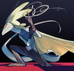  doodle gen_8_pokemon highres inteleon lizard luo_er no_humans pokemon pokemon_(game) pokemon_swsh 