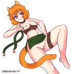  1:1 absurd_res animal_humanoid breasts clothed clothing felid felid_humanoid feline feline_humanoid female fire_emblem hair hi_res humanoid laguz lethe_(fire_emblem) mammal mammal_humanoid nintendo nipples orange_hair partially_clothed pubes purple_eyes pussy rainbowsprinklesart solo video_games 