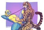  absurd_res anal anal_penetration animal_genitalia animal_penis anthro anthro_on_anthro anthro_penetrated anthro_penetrating anthro_penetrating_anthro biped bodily_fluids boyfriends canid canine canine_penis cheetah chipsune collar cum cum_in_ass cum_inside cum_on_hand domination duo felid feline flynx-flink genital_fluids hi_res king_cheetah leash leash_pull looking_pleasured male male/male male_penetrated male_penetrating male_penetrating_male mammal penetration penis sex xaiphafonese zenoth 