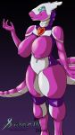  &lt;3 2019 android anthro big_breasts breasts digital_media_(artwork) dragon female hi_res machine messynthia robot savarin_draws scalie simple_background smile solo synth thick_thighs yellow_eyes 