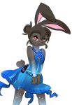  anthro breasts clothed clothing elpatrixf female fur hi_res lagomorph leporid looking_at_viewer mammal rabbit simple_background smile solo white_background 