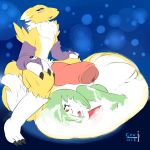  1:1 2018 animal_genitalia balls big_balls big_penis bodily_fluids canid canine cev cock_vore cum digestion digimon digimon_(species) digital_media_(artwork) distress duo erection female fur gardevoir genital_fluids gynomorph hi_res huge_balls huge_penis humanoid hyper hyper_balls hyper_penis intersex knot mammal nintendo open_mouth penile penis pok&eacute;mon pok&eacute;mon_(species) red_eyes renamon smile tears trapped video_games vore white_body white_fur yellow_body yellow_fur 