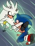  animated anthro clothing duo erection eulipotyphlan fellatio footwear foreskin fur gloves handwear hedgehog kneeling krazyelf leg_grab male male/male mammal oral penile penis sex shoes silver_the_hedgehog sitting sonic_the_hedgehog sonic_the_hedgehog_(series) 