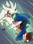  animated anthro clothing duo erection eulipotyphlan fellatio footwear foreskin fur gloves handwear hedgehog kneeling krazyelf leg_grab male male/male mammal oral penile penis sex shoes silver_the_hedgehog sitting sonic_the_hedgehog sonic_the_hedgehog_(series) 