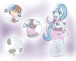  2017 animate_inanimate anthro anus big_breasts blue_hair blush bottomwear breasts brown_hair butt choker clothing equid equine female footwear goo_transformation hair helixjack hi_res high_heels horse human_to_anthro human_to_inanimate jewelry lips mammal my_little_pony necklace nipples pink_lips pony pussy rubber sequence sex_doll sex_toy_transformation shoes skirt solo sonata_dusk_(eg) species_transformation standing tail_growth transformation 