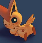  ambiguous_gender butt butt_wings digital_media_(artwork) feral fur inkune legendary_pok&eacute;mon mammal nintendo pok&eacute;mon pok&eacute;mon_(species) simple_background solo victini video_games wings 