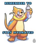  ambiguous_gender blue_eyes buizel english_text hi_res image_macro nintendo pok&eacute;mon pok&eacute;mon_(species) rileysockfoxy simple_background text video_games watermark white_background 