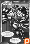  blizzard_entertainment comic diablo dragmon humanoid male marvel muscular penis symbiote venom_(marvel) video_games 