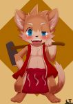  2018 anthro blue_eyes blush cub hi_res male ritorutaiga solo standing young 