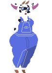  alpha_channel animal_humanoid bovid bovid_humanoid bovine bovine_humanoid breasts cattle_humanoid clothed clothing digital_media_(artwork) female humanoid lipstick makeup mammal mammal_humanoid pixel_(artwork) solo standing trilpin 