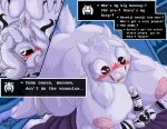  69_position absurd_res annoyed asriel_dreemurr balls black_sclera blush bodily_fluids boss_monster bovid brown_eyes butt cape caprine clothing embarrassed english_text female frist44 genital_fluids goat hi_res humiliation incest invalid_tag male male/female mammal nipples oral penis pussy pussy_juice saliva sex slightly_chubby small_penis_humiliation sph spread_butt spreading text toriel undertale video_games white_balls white_eyes white_penis 