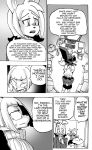  anthro clothed clothing comic computer cookie_(furryfight_chronicles) daigaijin dialogue duo english_text female furryfight_chronicles lagomorph leporid mammal rabbit rodent saniko sciurid text tree_squirrel 