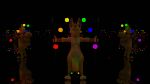  16:9 3d_(artwork) 4k absurd_res adamwan butt canid canine citra clothing digital_media_(artwork) digits fennec fox gaypride hi_res lgbt_pride loin-cloth loincloth male male/male mammal model rod staff zaush 