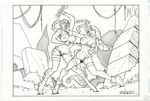  battle_chasers crossover gus_vasquez image_comics lara_croft red_monika tomb_raider 