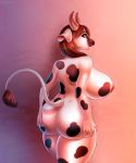  2019 absurd_res anthro big_breasts big_butt bovid bovine breasts butt cattle clothing female hi_res huge_breasts legwear mammal nipples nude thick_thighs thigh_highs winter_nacht 