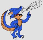  balloon blue_dragon chibi dragon hi_res meme reptile scalie small_(disambiguation) stegon steveno98 stupid stylized 